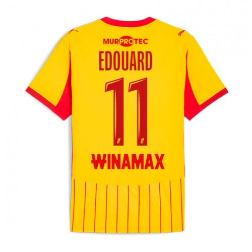 Pánský Fotbalový dres RC Lens Odsonne Edouard #11 2025-26 Domácí Krátký Rukáv